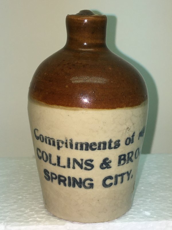 Ralph Van Brocklin Estate- Bottles- Post and Trade cards--Mini Jugs and other advertising - IMG_2659.JPG