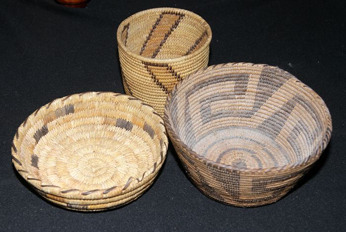 Kimball and Victoria Sterling Lifetime Collection ( Sale # 1) - Southwest_Indian_Baskets.jpg